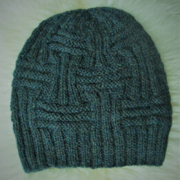 Bonnet torsade en alpaga
