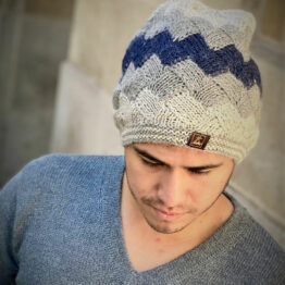 Bonnet Homme Bonnet torsadé en alpaga